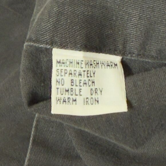 Vtg Ralph Lauren Shirt Button Down Chaps Boyscout Label Men 16.5/32 Sleeve Cut - Picture 6 of 11